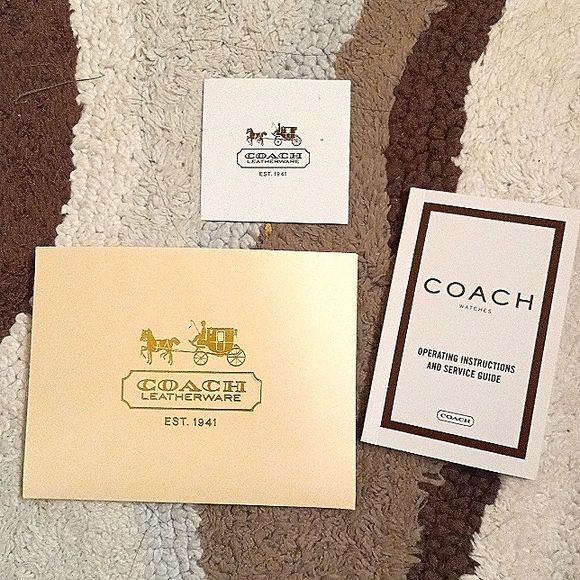 Coach/Movado Silver & gold linked watch - Picture 3 of 7